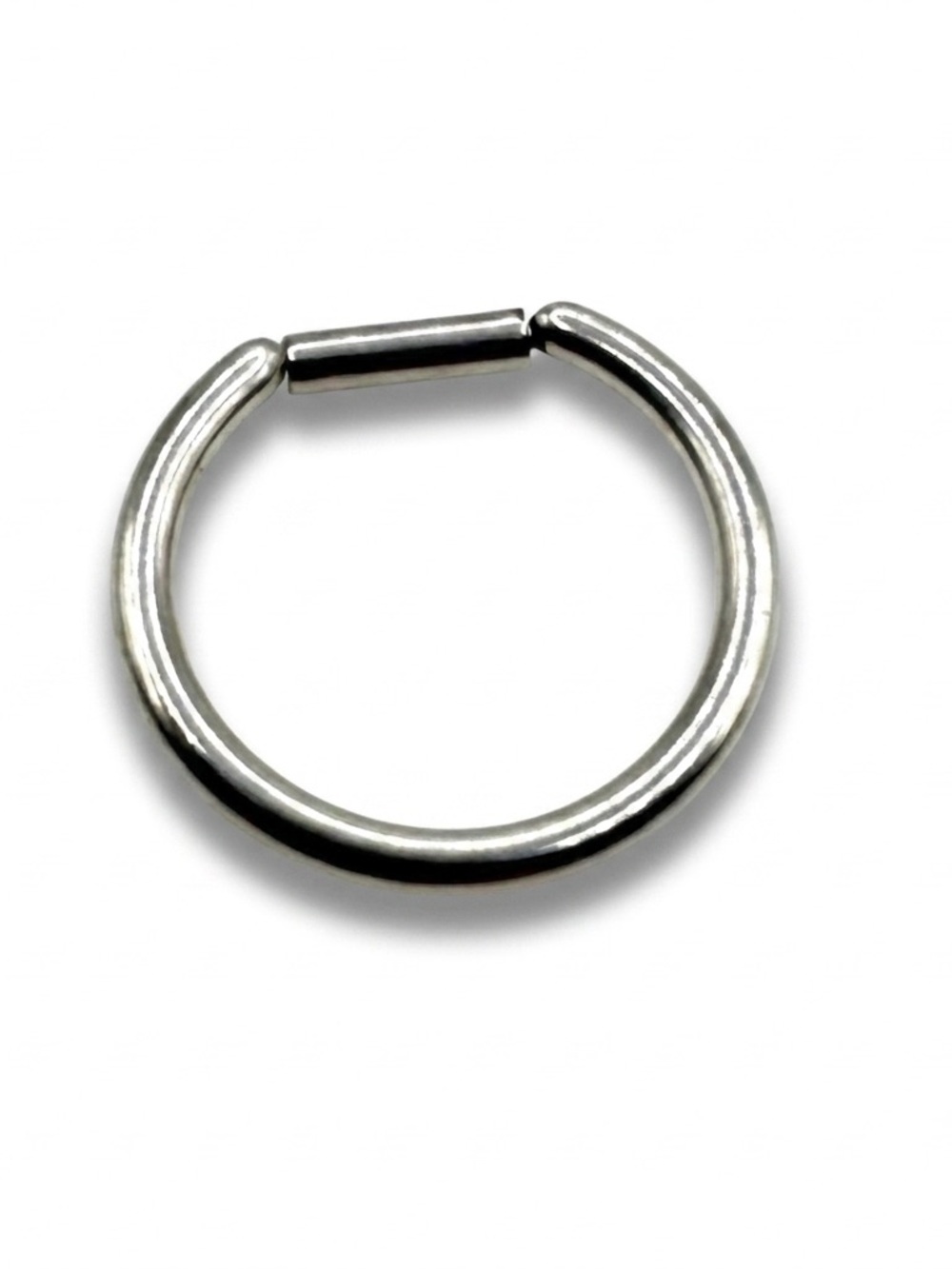 14g 7/16" Surgical Steel Segment Ring Hoop Seamless Septum Ear Cartilage